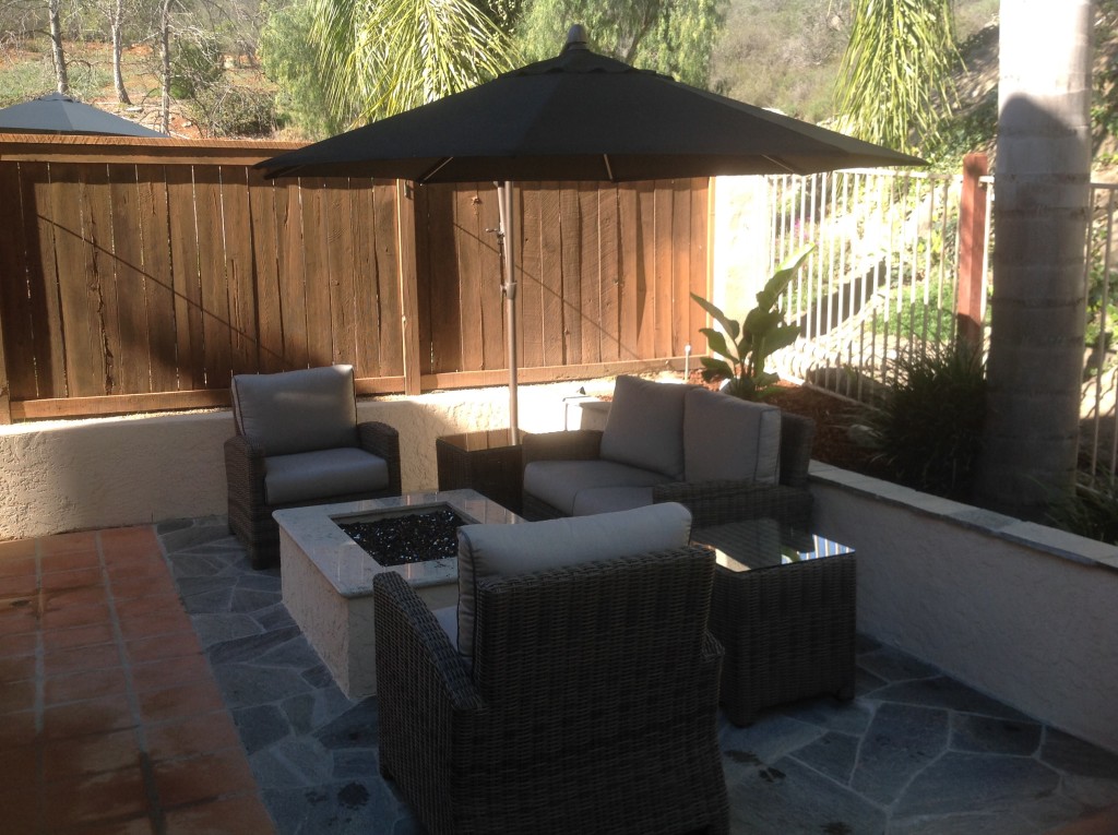 backyard remodel project  san marcos