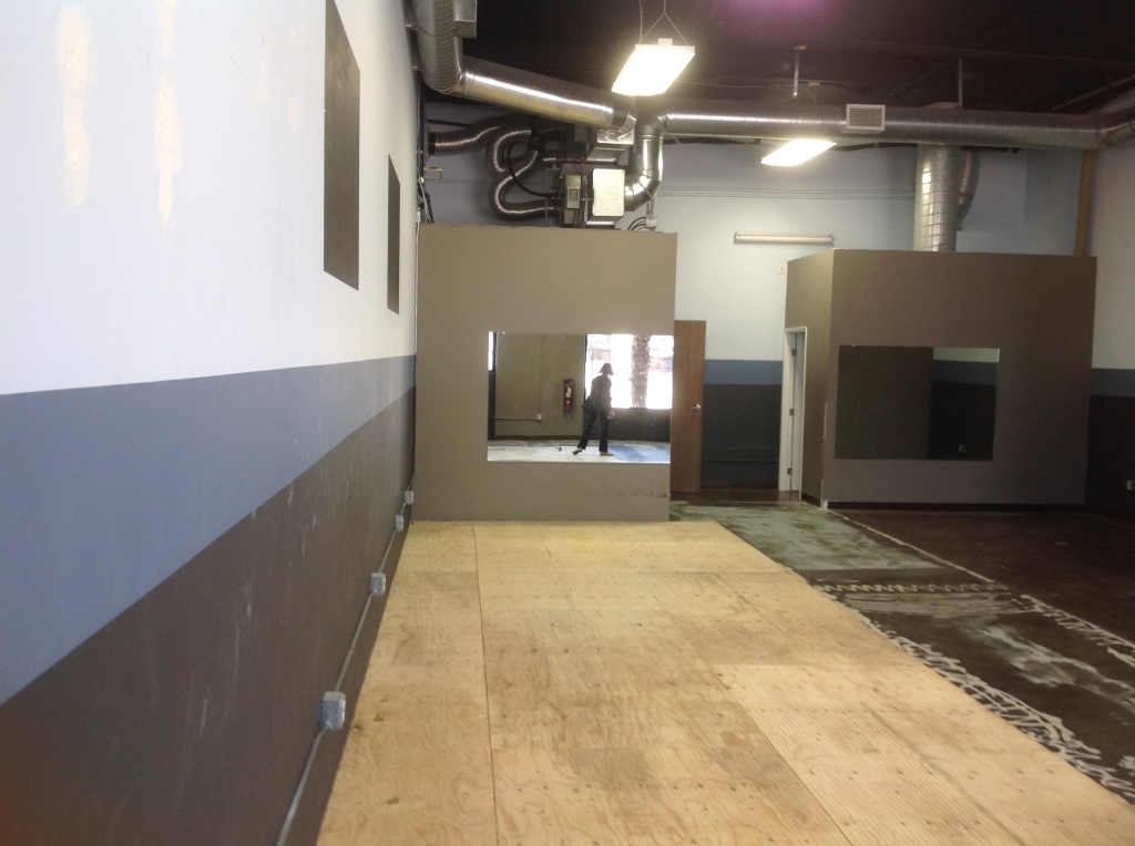 dance studio 1 before